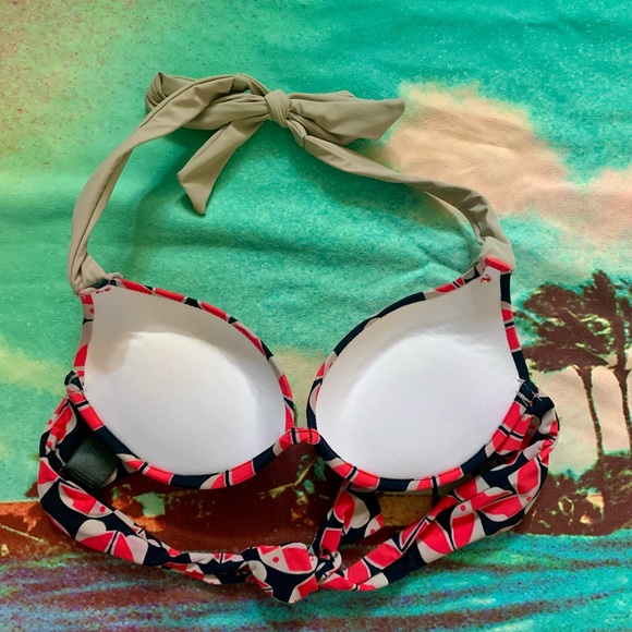 Marc by Marc Jacobs Swimwear red, black, and tan bikini, Sz Xs - Picture 4 of 11